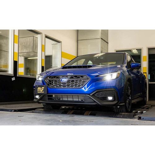 MagnaFlow 19608 Competition Series Black Chrome Tips Cat-Back Exhaust System for 2022-2025 Subaru WRX 2.4L