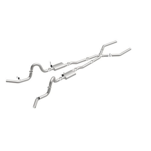 MagnaFlow 15898 Street Series Crossmember-Back Exhaust System for 1968-1973 GM Muscle Cars (Chevelle, GTO, etc.)