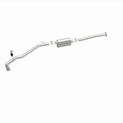 MagnaFlow 15811 Street Series Polished Stainless Cat-Back Exhaust System for 2000-2004 Toyota Tacoma 2.7L/3.4L
