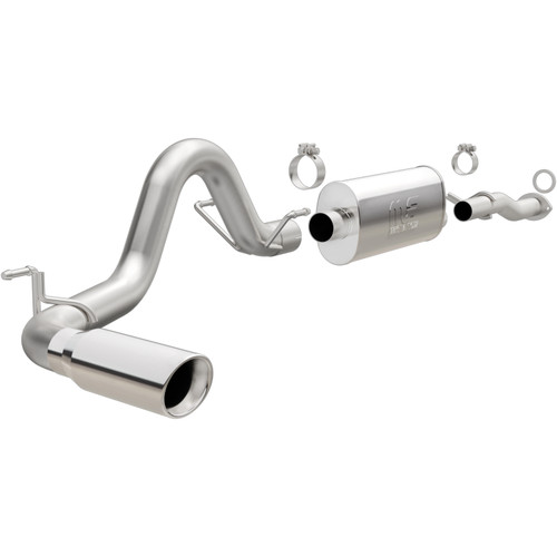 MagnaFlow 19291 Street Series Polished Stainless Cat-Back Exhaust System for 2016-2023 Toyota Tacoma 3.5L