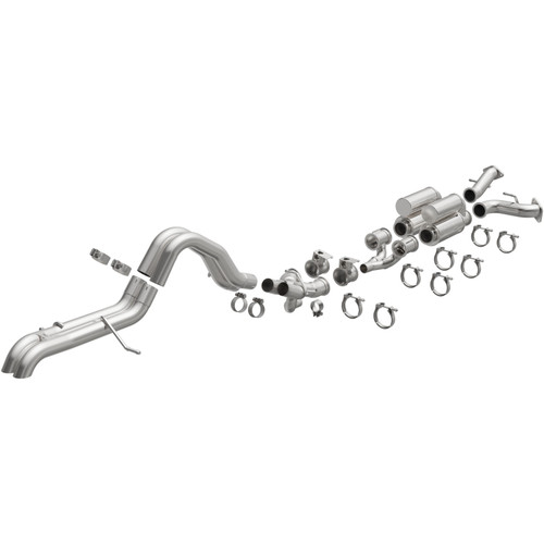 MagnaFlow 19619 Overland Series Cat-Back Exhaust System for 2022-2026 Ford Bronco Raptor 3.0L