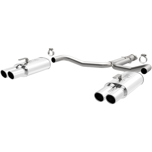 MagnaFlow 15658 Street Series Polished Stainless Cat-Back Exhaust System for 1986-1991 Chevrolet Corvette 5.7L