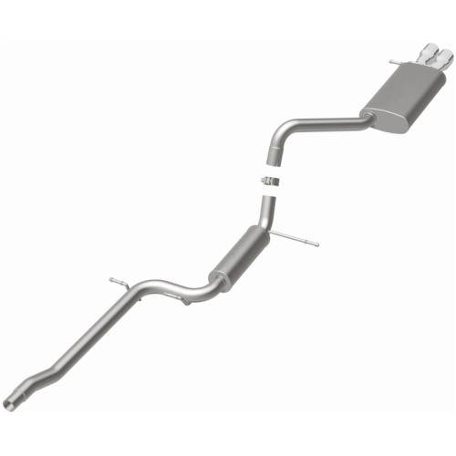 Catback Performance Exhaust for 11-14 VW Jetta 2.0L Dual Straight Rear Exit