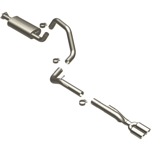 MagnaFlow 16888 Touring Series Polished Stainless Cat-Back Exhaust System for 1999-2004 Land Rover Discovery 4.0L/4.6L