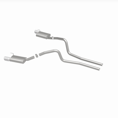 MagnaFlow 15881 Street Series Polished Stainless Cat-Back Exhaust System for 2005-2009 Ford Mustang 4.6L/5.4L