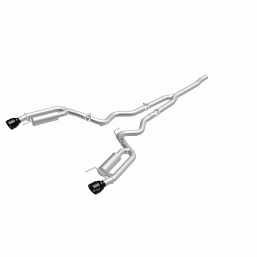 MagnaFlow 19639 Competition Series Black Chrome Tips Cat-Back Exhaust System for 2024-2025 Ford Mustang Ecoboost 2.3L