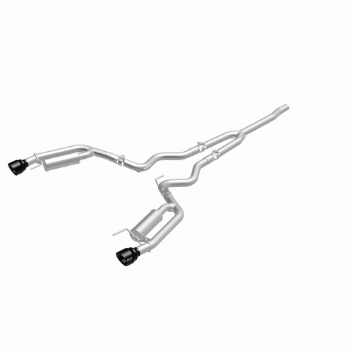 MagnaFlow 19639 Competition Series Black Chrome Tips Cat-Back Exhaust System for 2024-2025 Ford Mustang Ecoboost 2.3L
