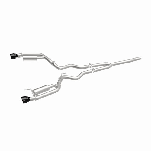 MagnaFlow 19639 Competition Series Black Chrome Tips Cat-Back Exhaust System for 2024-2025 Ford Mustang Ecoboost 2.3L