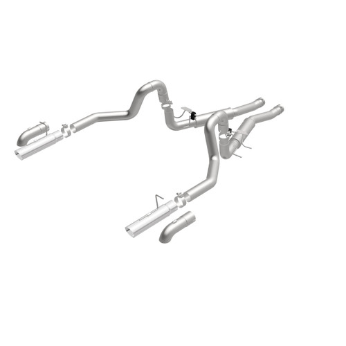 MagnaFlow 16996 Competition Series Stainless Cat-Back Exhaust System for 1987-1993 Ford Mustang 5.0L