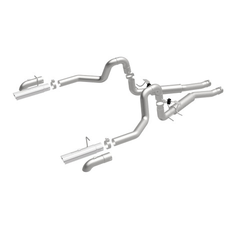 MagnaFlow 16996 Competition Series Stainless Cat-Back Exhaust System for 1987-1993 Ford Mustang 5.0L