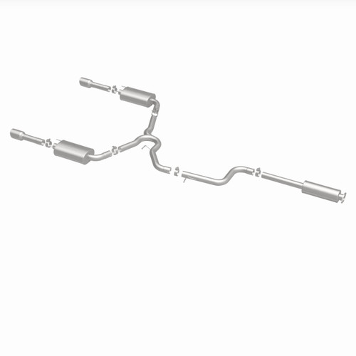MagnaFlow 16727 Street Series Polished Stainless Cat-Back Exhaust System for 2006-2007 Chevrolet Monte Carlo SS 5.3L