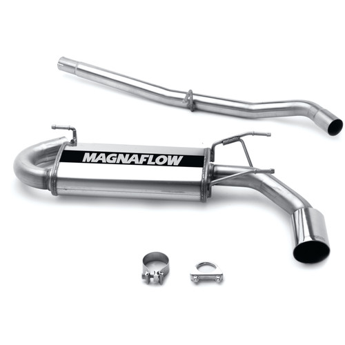 MagnaFlow 16638 Street Series Polished Stainless Cat-Back Exhaust System for 1999-2005 Mazda Miata 1.8L