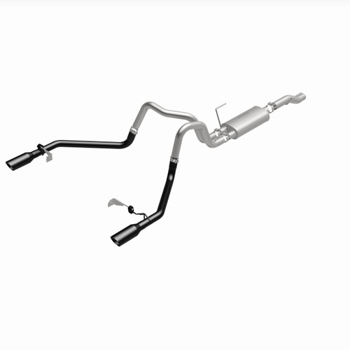 MagnaFlow 19562 Street Series Black Coated Cat-Back Exhaust System for 2021-2026 Ford F-150