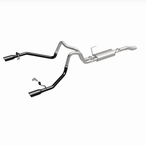 MagnaFlow 19562 Street Series Black Coated Cat-Back Exhaust System for 2021-2026 Ford F-150