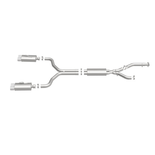MagnaFlow 16837 Street Series Polished Stainless Cat-Back Exhaust System for 1992-1996 Chevrolet Corvette 5.7L
