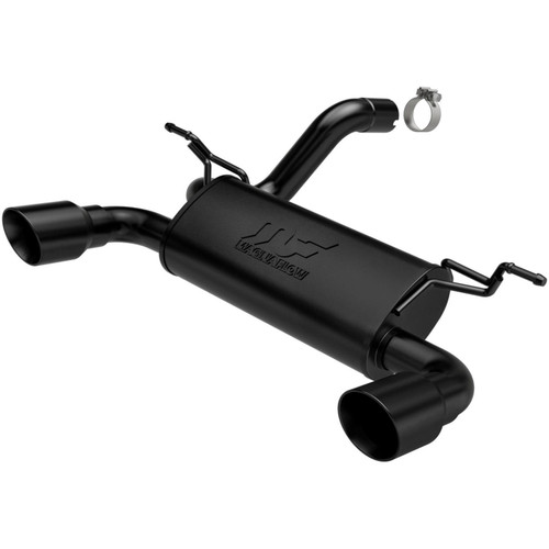 MagnaFlow Dual Black Tip for 2018+ Jeep Wrangler 3.6L Axle-Back Exhaust