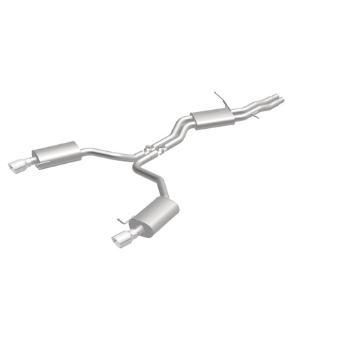 MagnaFlow 19159 Touring Series Polished Stainless Cat-Back Exhaust System for 2012-2015 Audi A6/A7 Quattro 3.0L