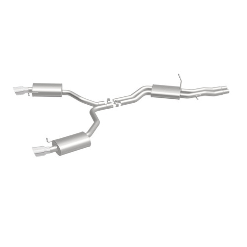 MagnaFlow 19159 Touring Series Polished Stainless Cat-Back Exhaust System for 2012-2015 Audi A6/A7 Quattro 3.0L