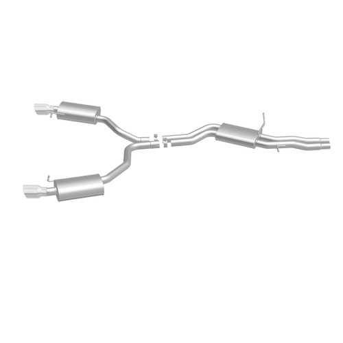 MagnaFlow 19159 Touring Series Polished Stainless Cat-Back Exhaust System for 2012-2015 Audi A6/A7 Quattro 3.0L