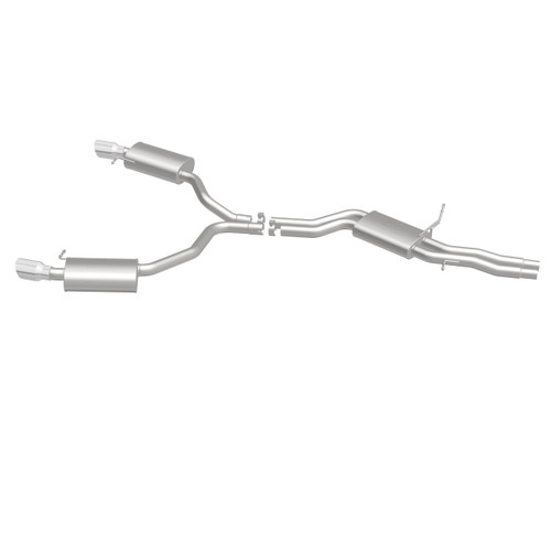 MagnaFlow 19159 Touring Series Polished Stainless Cat-Back Exhaust System for 2012-2015 Audi A6/A7 Quattro 3.0L