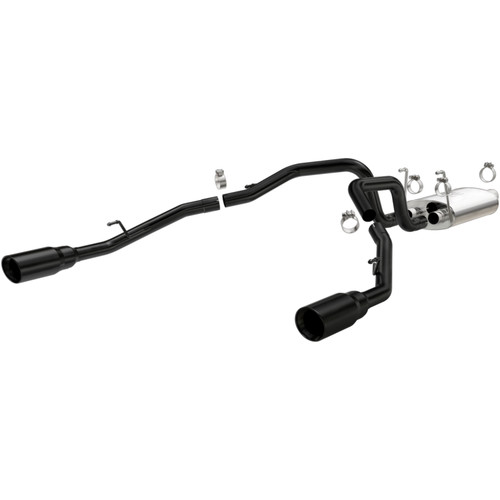 MagnaFlow 15363 Street Series Black Coated Cat-Back Exhaust System for 2009-2024 Dodge Ram 1500