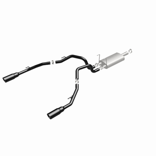 MagnaFlow 15363 Street Series Black Coated Cat-Back Exhaust System for 2009-2024 Dodge Ram 1500