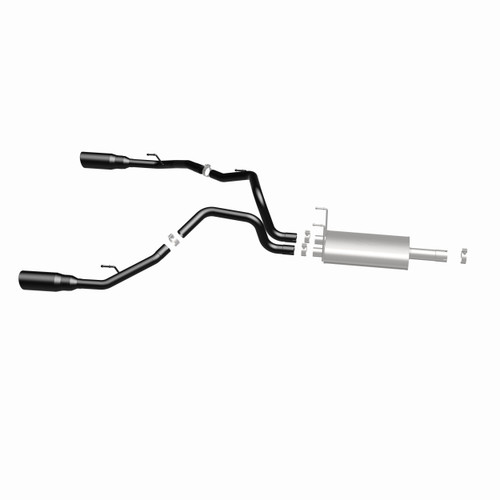 MagnaFlow 15363 Street Series Black Coated Cat-Back Exhaust System for 2009-2024 Dodge Ram 1500
