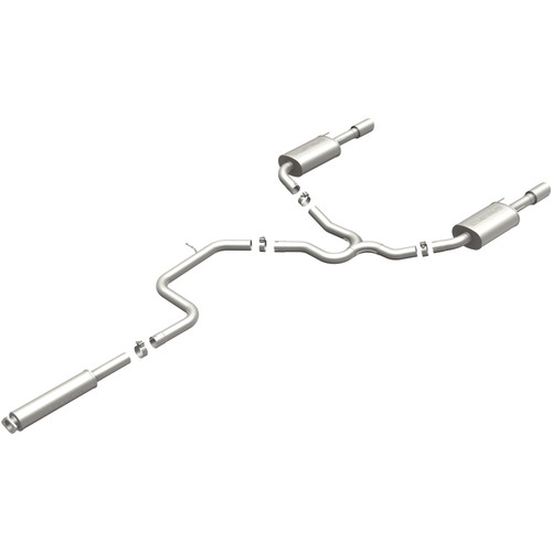 MagnaFlow 16729 Street Series Polished Stainless Cat-Back Exhaust System for 2000-2005 Chevrolet Impala/Monte Carlo 3.4L/3.8L