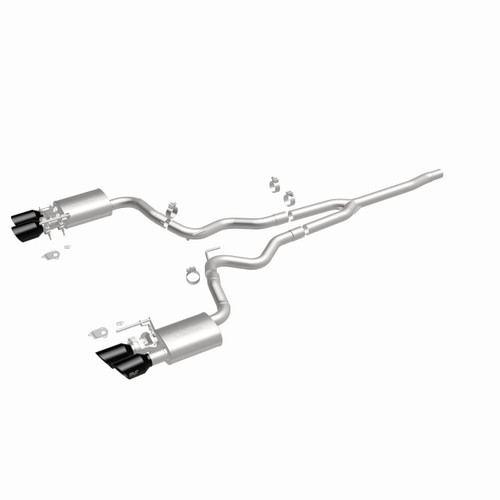 MagnaFlow 19640 Competition Series Black Chrome Tips Cat-Back Exhaust System for 2024-2025 Ford Mustang Ecoboost 2.3L