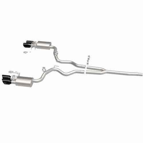 MagnaFlow 19640 Competition Series Black Chrome Tips Cat-Back Exhaust System for 2024-2025 Ford Mustang Ecoboost 2.3L