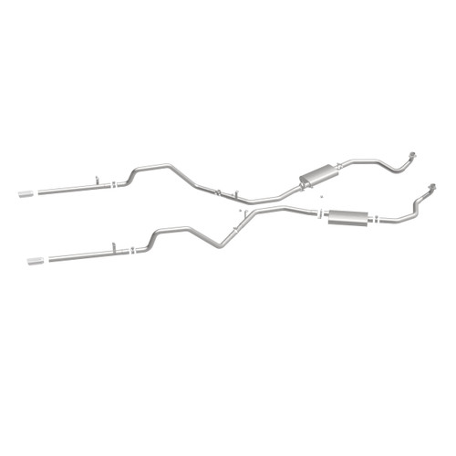 MagnaFlow 16724 Street Series Crossmember-Back Exhaust System for 1961-1964 Chevrolet Impala