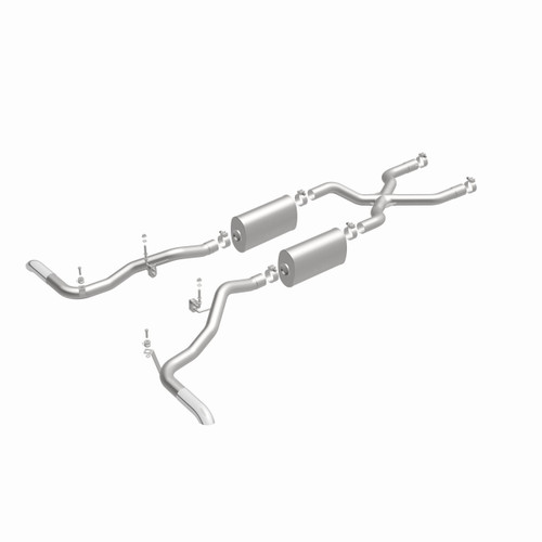 MagnaFlow 15344 Street Series Crossmember-Back Exhaust System for 1966-1977 Ford Bronco