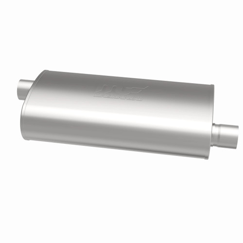 MagnaFlow Oval Straight-Through Muffler 12578 3in Offset/Offset