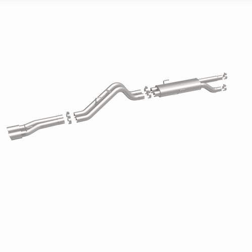 MagnaFlow 15832 Street Series Polished Stainless Cat-Back Exhaust System for 2004-2005 Dodge Ram 1500 8.3L