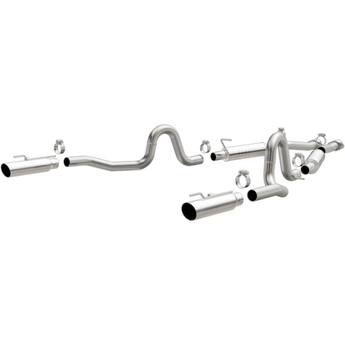 MagnaFlow 15673 Competition Series Stainless Cat-Back Exhaust System for 1999-2004 Ford Mustang 4.6L