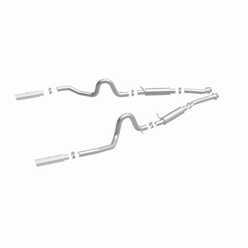 MagnaFlow 15673 Competition Series Stainless Cat-Back Exhaust System for 1999-2004 Ford Mustang 4.6L
