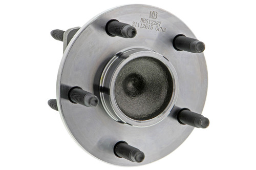 Wheel Bearing and Hub Assembly H512287 - back view