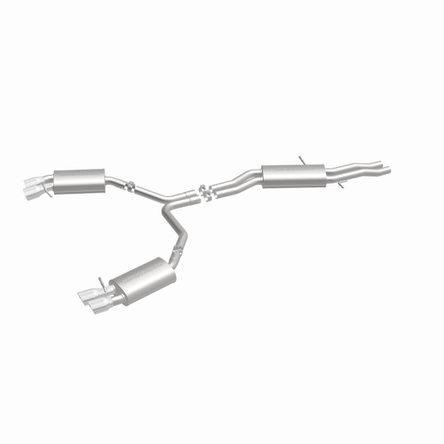 MagnaFlow 15599 Touring Series Polished Stainless Cat-Back Exhaust System for 2010-2016 Audi S4 3.0L