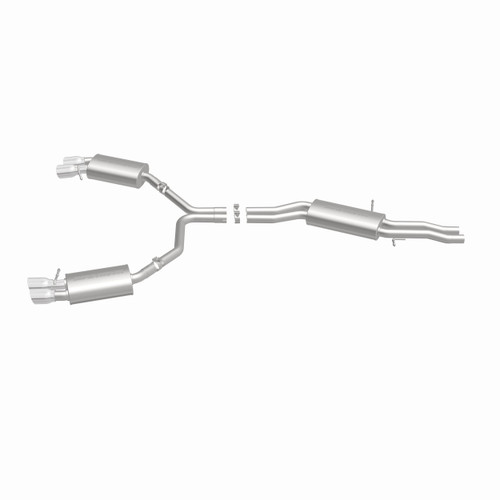 MagnaFlow 15599 Touring Series Polished Stainless Cat-Back Exhaust System for 2010-2016 Audi S4 3.0L
