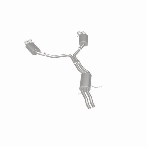 MagnaFlow 15599 Touring Series Polished Stainless Cat-Back Exhaust System for 2010-2016 Audi S4 3.0L