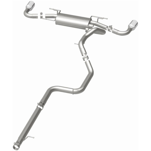MagnaFlow CatBack for 10-12 Mazda 3 L4 Hatchback Dual Rear Exit