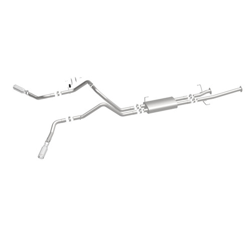 MagnaFlow 19232 Street Series Polished Stainless Cat-Back Exhaust System for 2009-2021 Toyota Tundra
