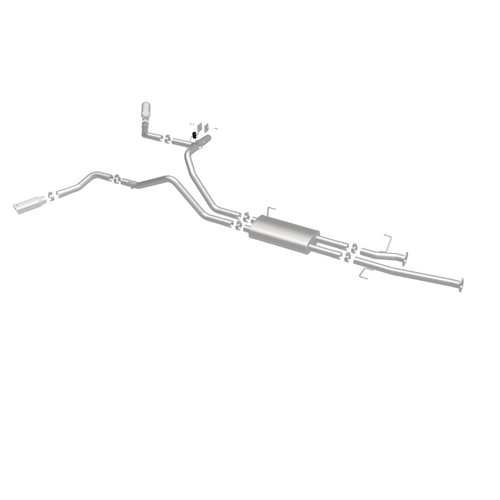 MagnaFlow 19232 Street Series Polished Stainless Cat-Back Exhaust System for 2009-2021 Toyota Tundra