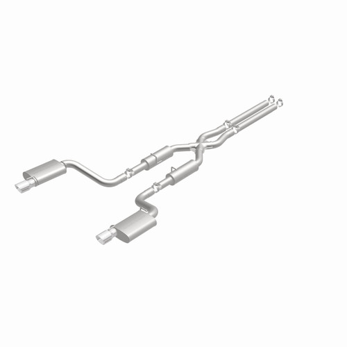MagnaFlow 15494 Street Series Polished Stainless Cat-Back Exhaust System for 2012-2014 Dodge Charger 6.4L