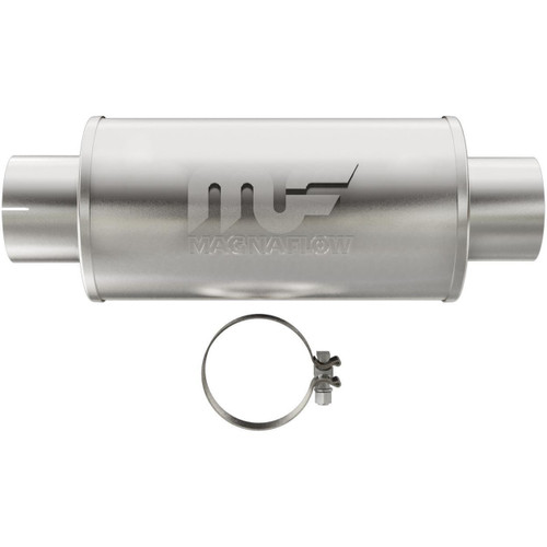 MagnaFlow Round Straight-Through Muffler 12775 4in Center/Center