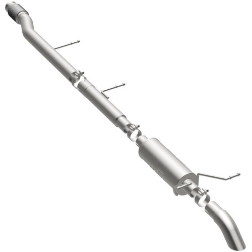 MagnaFlow CatBack for 14 Chevy Silverado V8 5.3L Turn Down Front of Rear Tire