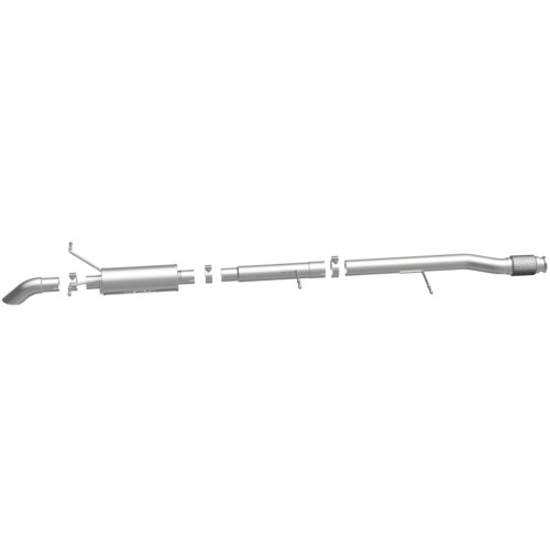 MagnaFlow CatBack for 14 Chevy Silverado V8 5.3L Turn Down Front of Rear Tire