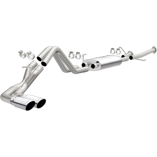 MagnaFlow 15306 Street Series Polished Stainless Cat-Back Exhaust System for 2014-2021 Toyota Tundra