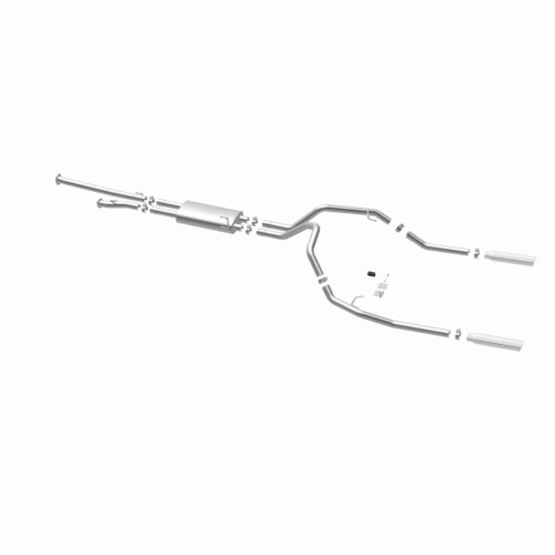 MagnaFlow CatBack for 14 Toyota Tundra V8 Dual Split Rear Exit Stainless Exhaust