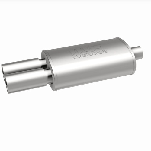 MagnaFlow Street Muffler with Tips 14815 2.25/3.125in Center/Dual